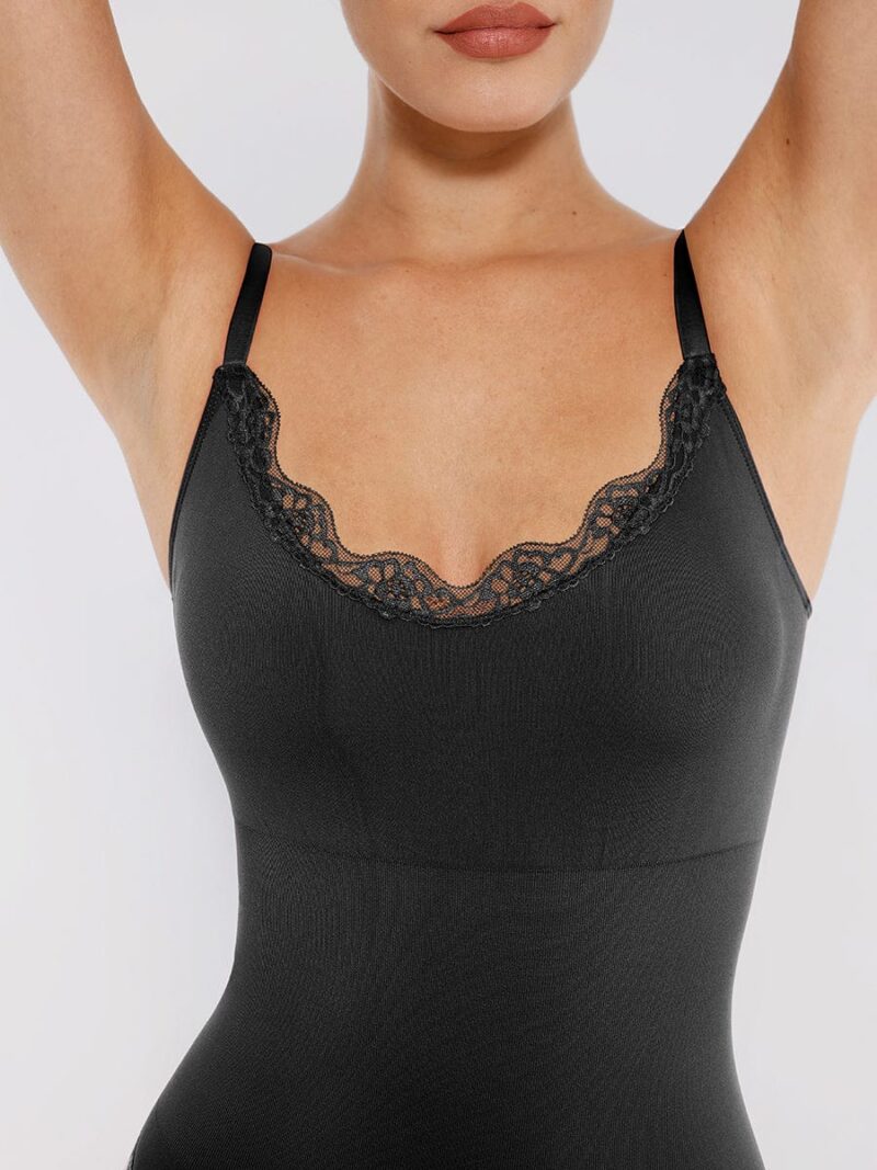 Seamless Lace Cami Shaping Bodysuit - Image 16