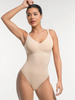 Seamless Thong Shaper Bodysuit